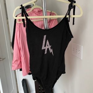 la hearts bodysuit